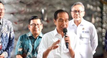 Memastikan Ketersediaan Pangan Presiden Jokowi Tinjau Stok