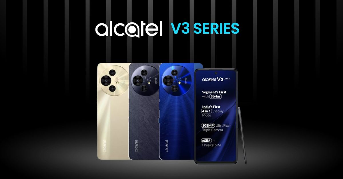 Alcatel V3 Resmi Meluncur dengan Layar NXTPAPER